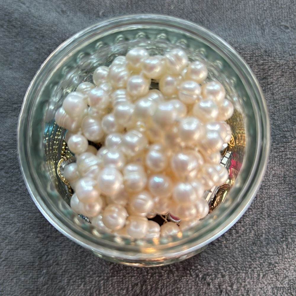 Freshwater pearl Mystery Jewelry Jar #4 - Picture 2 of 5